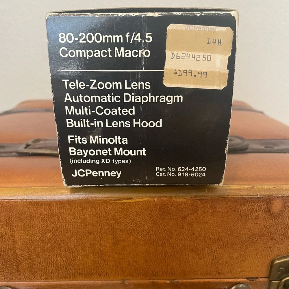 JCPenney camera zoom lens